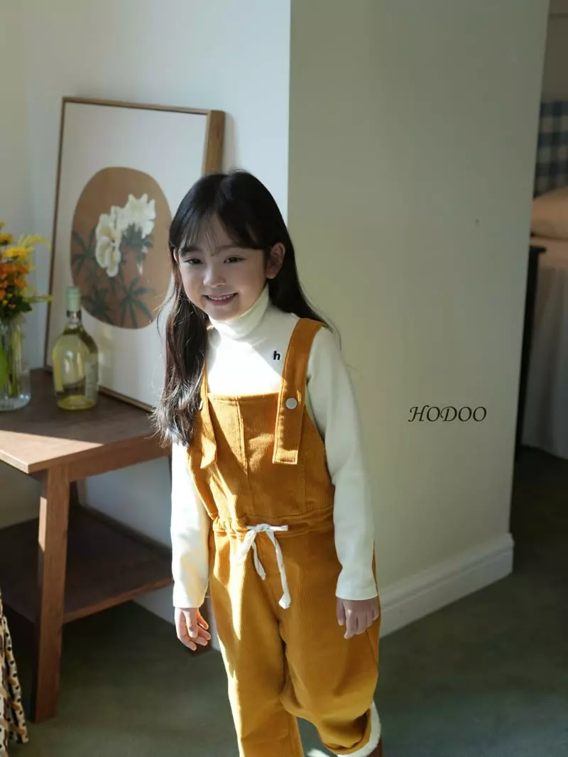 Hodoo - Korean Children Fashion - #kidsshorts - H Embroidery Tee - 6