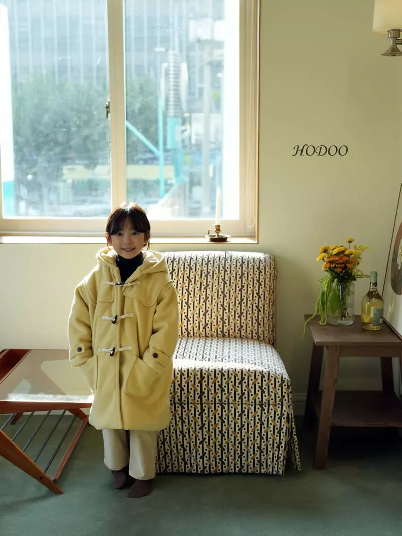 Hodoo - Korean Children Fashion - #magicofchildhood - H Embroidery Tee - 11