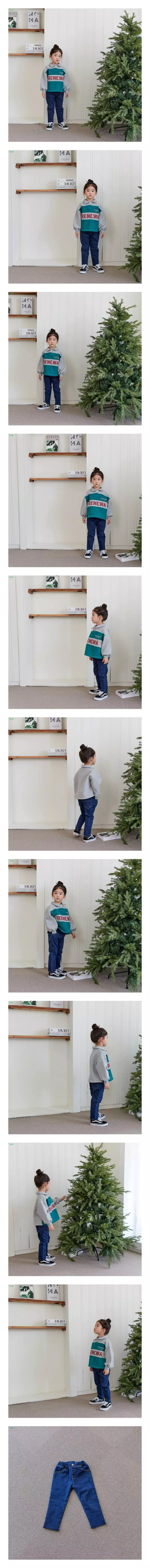 Honeybee - Korean Children Fashion - #kidsshorts - Denim Basic Pants