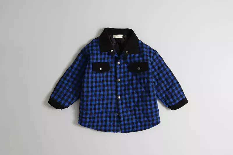 Hyvaa - Korean Children Fashion - #Kfashion4kids - Check Bonding Shirt - 8