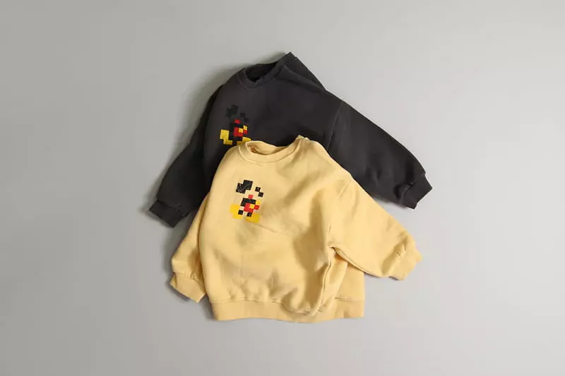 Hyvaa - Korean Children Fashion - #childofig - Block Sweatshirt - 5