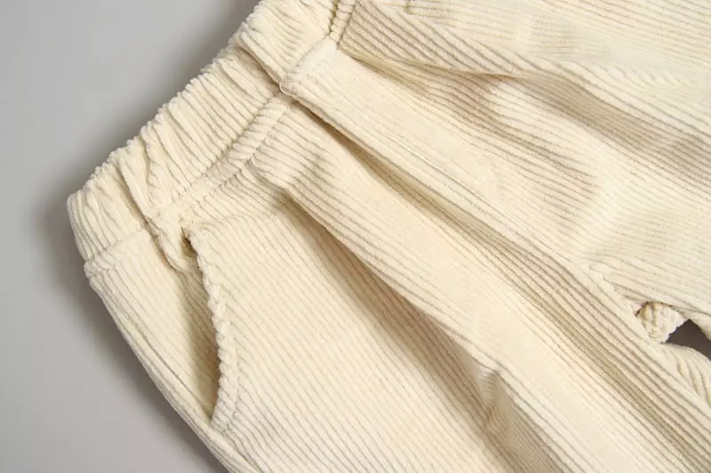 Hyvaa - Korean Children Fashion - #childofig - Wrinkle Rib Pants - 12