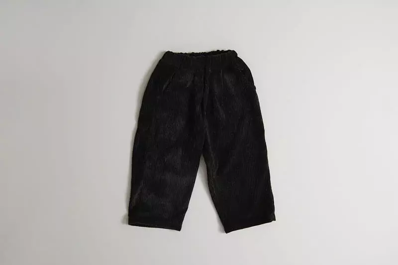 Hyvaa - Korean Children Fashion - #kidsstore - Wide Rib Pants