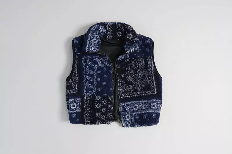 Hyvaa - Korean Children Fashion - #littlefashionista - Dumble Paisley Vest - 11
