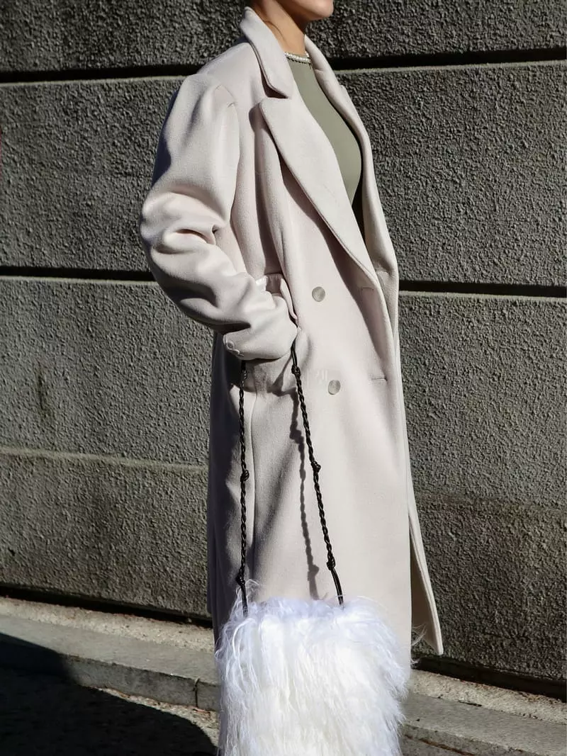 Inssense - Korean Women Fashion - #momslook - Blend Coat