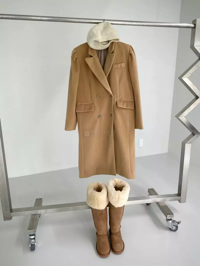 Inssense - Korean Women Fashion - #momslook - Blend Coat - 5