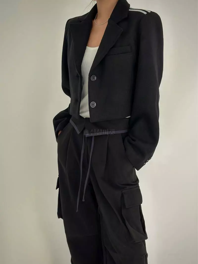 Inssense - Korean Women Fashion - #momslook - Three Jacket - 3