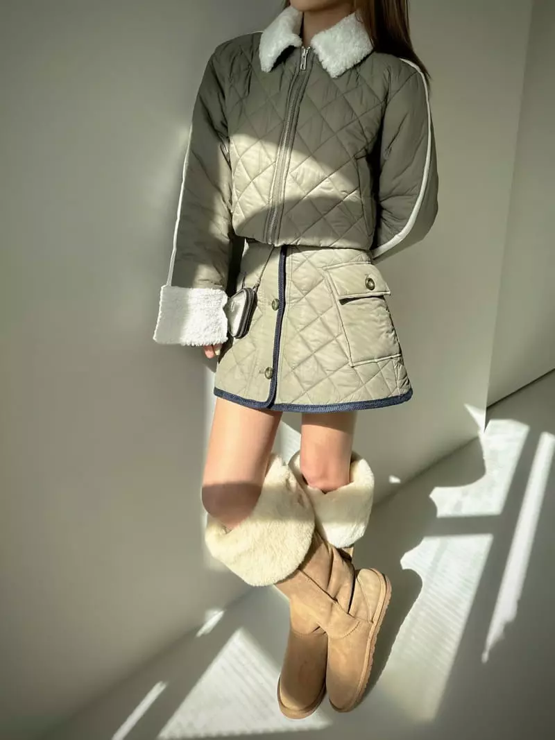 Inssense - Korean Women Fashion - #momslook - Crop Jacket - 9