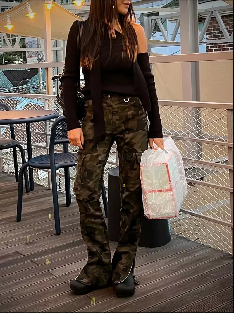 Inssense - Korean Women Fashion - #womensfashion - Bootscut Pants - 10