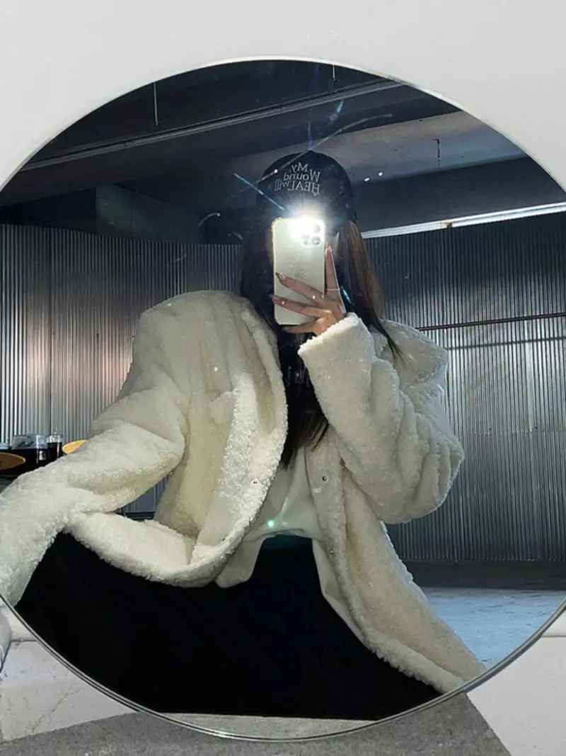 Inssense - Korean Women Fashion - #womensfashion - Teddy Jacket - 11