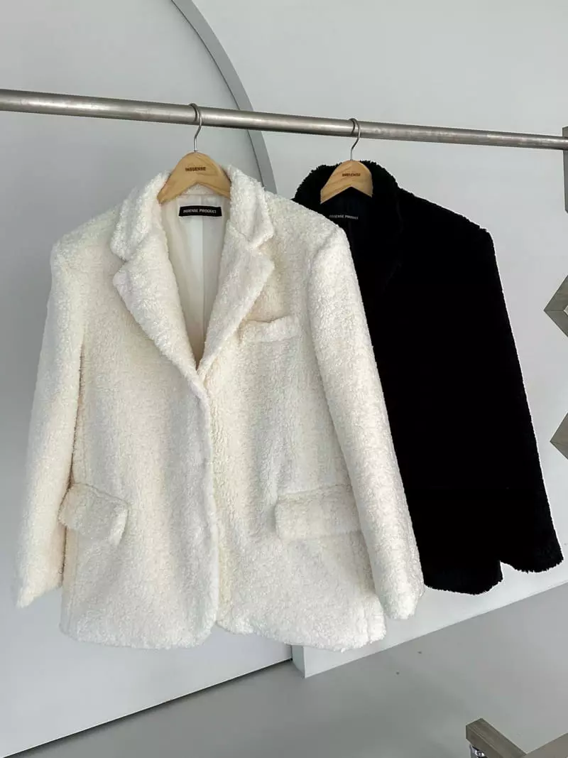 Inssense - Korean Women Fashion - #womensfashion - Teddy Jacket - 3