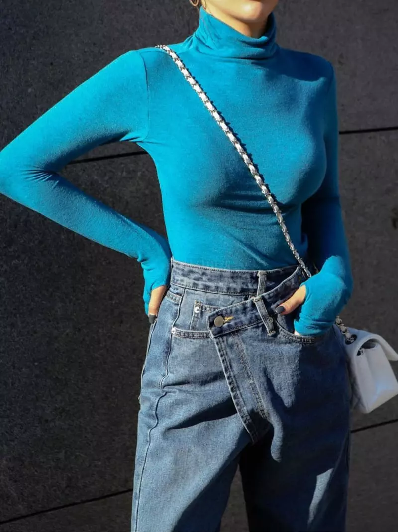 Inssense - Korean Women Fashion - #womensfashion - Detail Jeans - 2