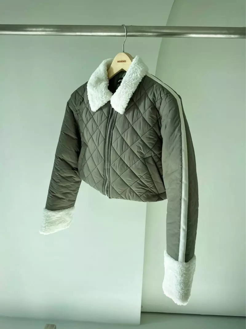 Inssense - Korean Women Fashion - #womensfashion - Crop Jacket - 10