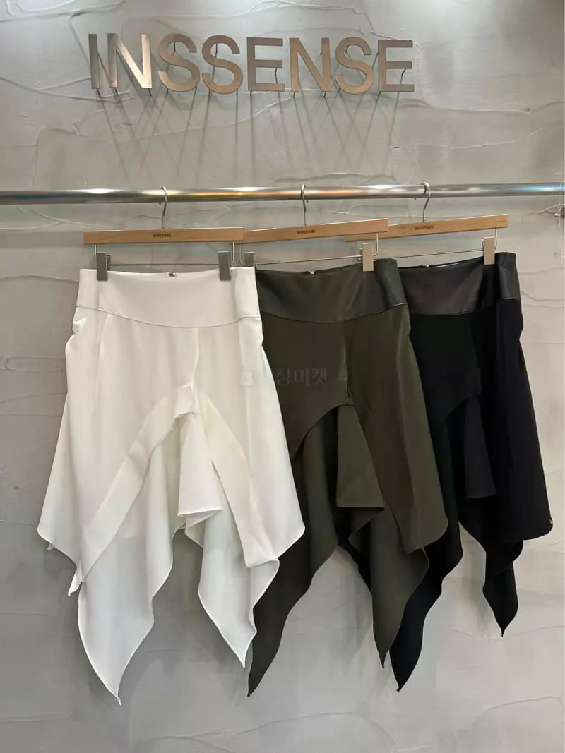 Inssense - Korean Women Fashion - #womensfashion - Leather Skirt - 11