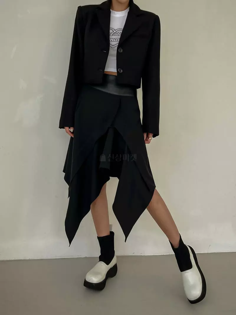 Inssense - Korean Women Fashion - #womensfashion - Leather Skirt - 3