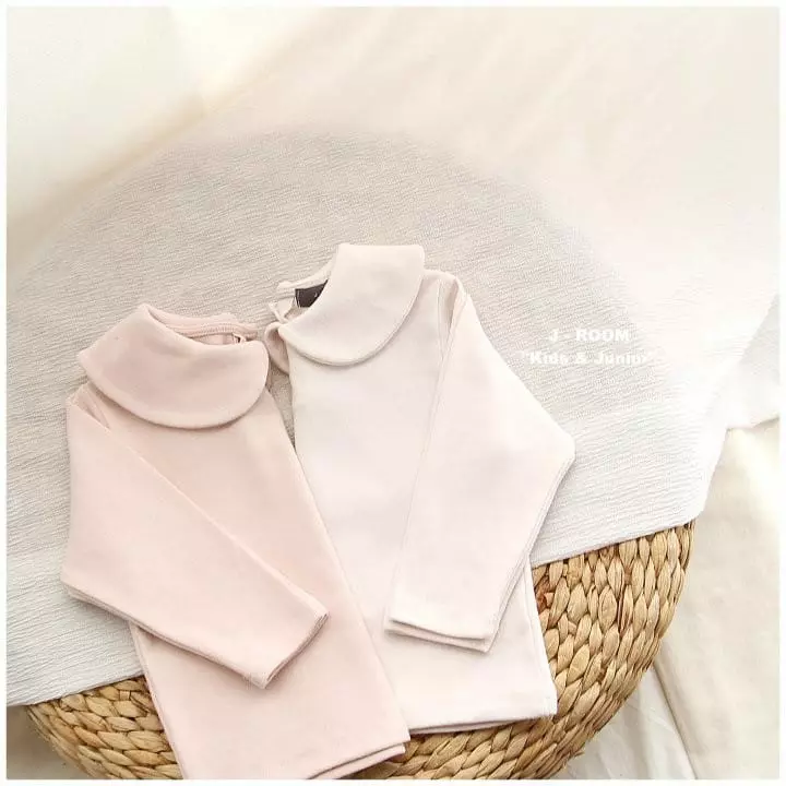 J-Room - Korean Children Fashion - #childofig - Peach Span Tee