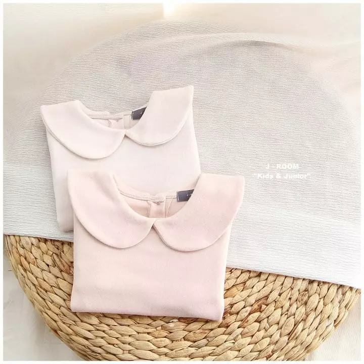 J-Room - Korean Children Fashion - #childofig - Peach Span Tee - 2
