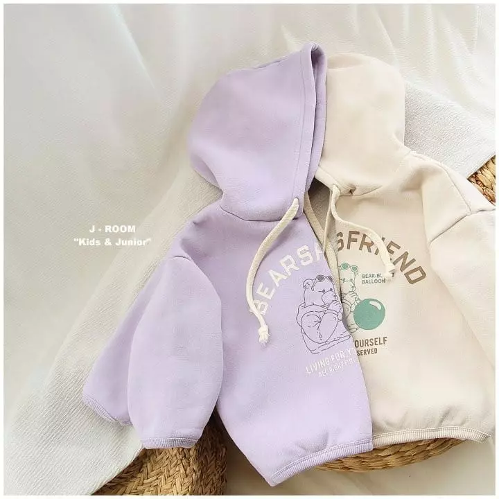 J-Room - Korean Children Fashion - #childofig - Bear Hoody - 4