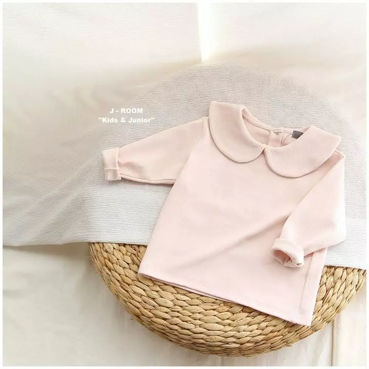 J-Room - Korean Children Fashion - #childrensboutique - Peach Span Tee - 3