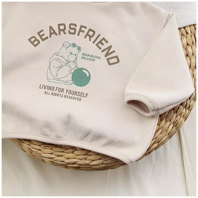 J-Room - Korean Children Fashion - #designkidswear - Bear Hoody - 8
