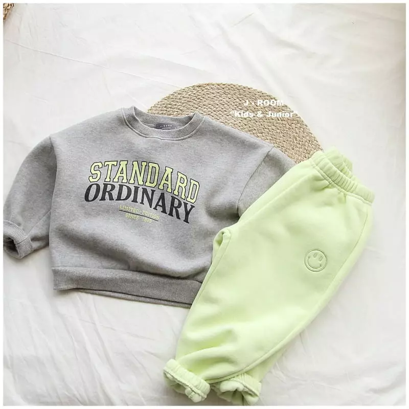 J-Room - Korean Children Fashion - #childrensboutique - Neon Embroidery Pants - 4
