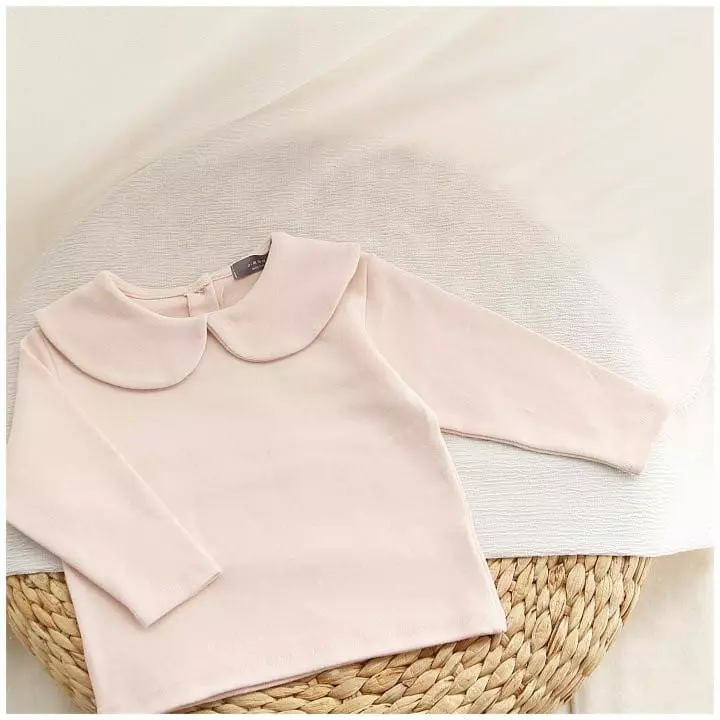 J-Room - Korean Children Fashion - #discoveringself - Peach Span Tee - 5