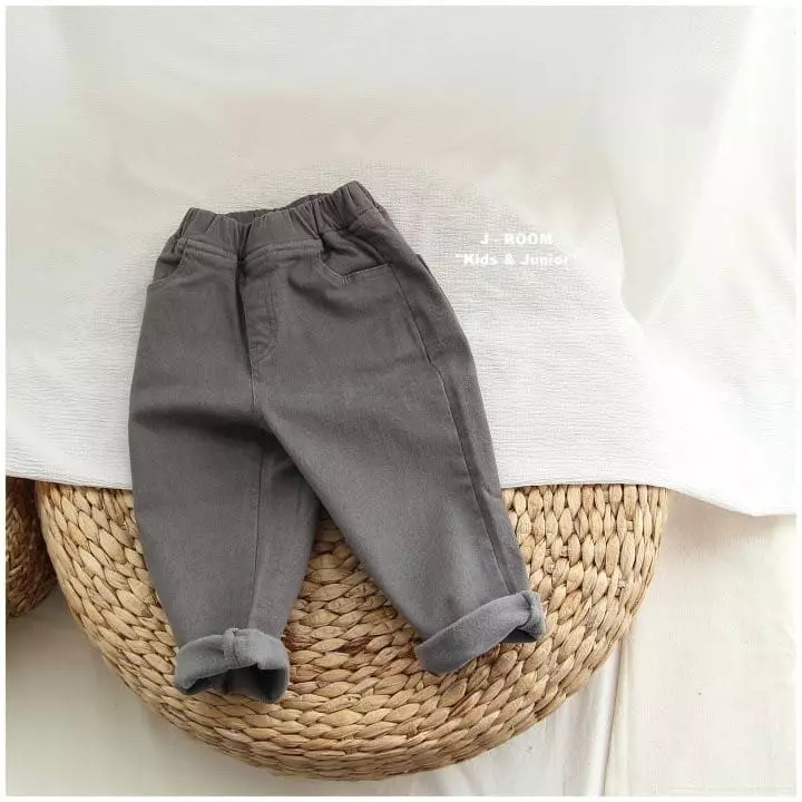 J-Room - Korean Children Fashion - #fashionkids - Fleece Pants - 4