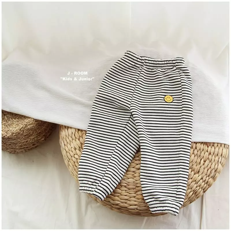 J-Room - Korean Children Fashion - #stylishchildhood - Stripes PAnts - 2