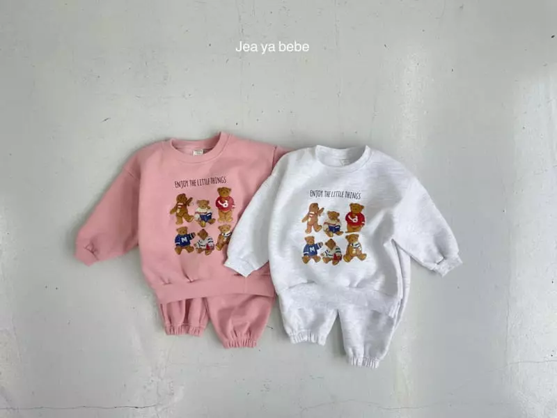 Jeaya & Mymi - Korean Baby Fashion - #babyboutique - Little Bear Set - 7