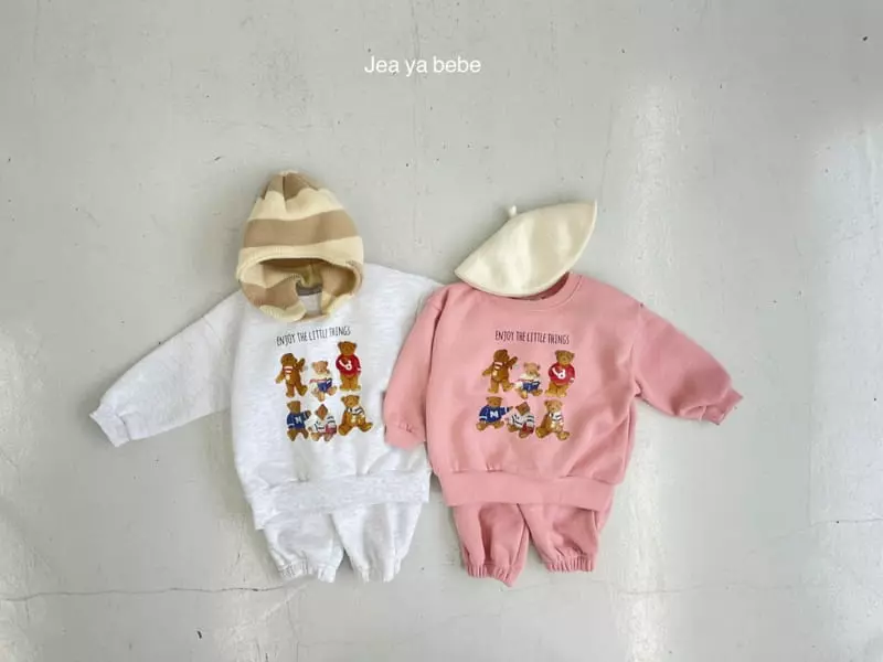 Jeaya & Mymi - Korean Baby Fashion - #babyboutiqueclothing - Little Bear Set - 8