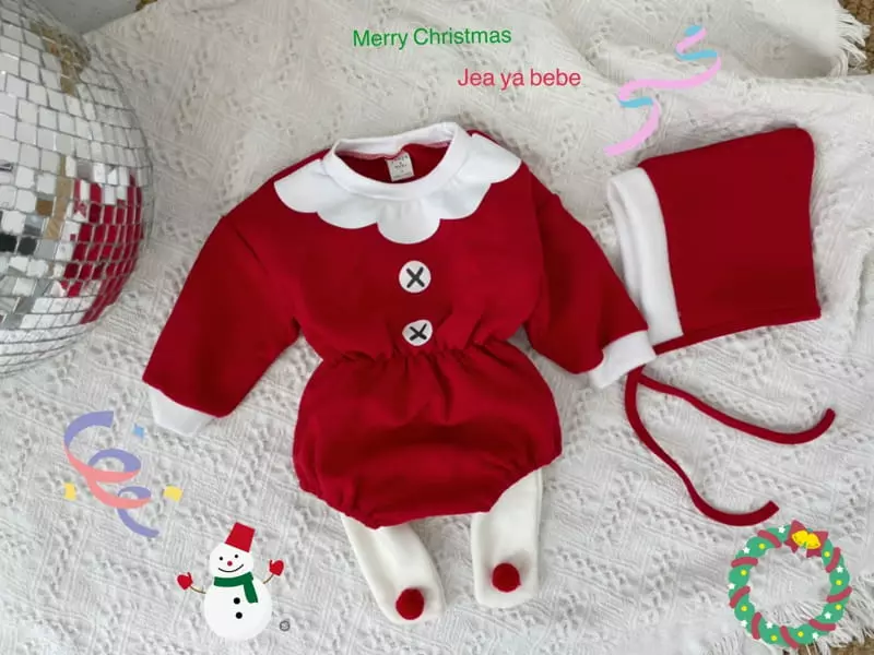 Jeaya & Mymi - Korean Baby Fashion - #babyboutiqueclothing - Merry Bodysuit - 5