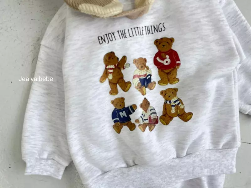 Jeaya & Mymi - Korean Baby Fashion - #babywear - Little Bear Set - 3
