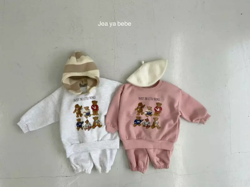 Jeaya & Mymi - Korean Baby Fashion - #babywear - Little Bear Set - 4