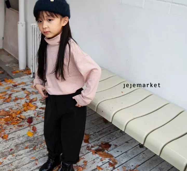 Jeje Market - Korean Children Fashion - #Kfashion4kids - Blooming Turtleneck Tee - 8