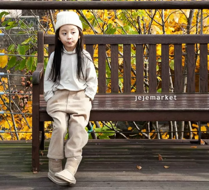 Jeje Market - Korean Children Fashion - #childofig - Coden Semi Pants - 4