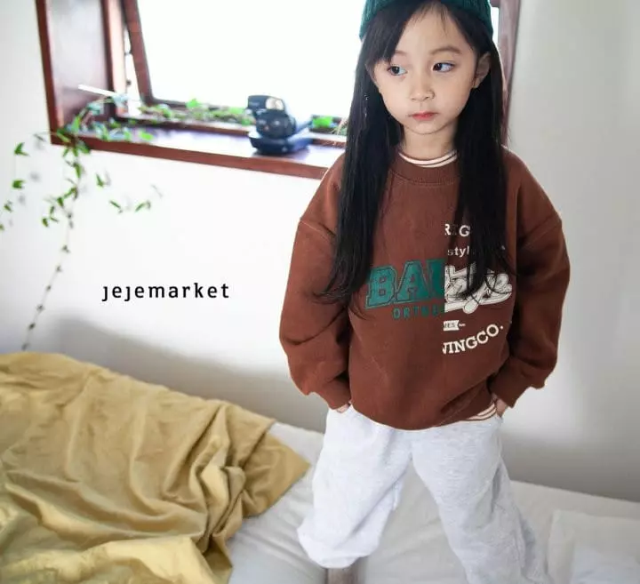 Jeje Market - Korean Children Fashion - #discoveringself - Unbal Sweatshirt - 5