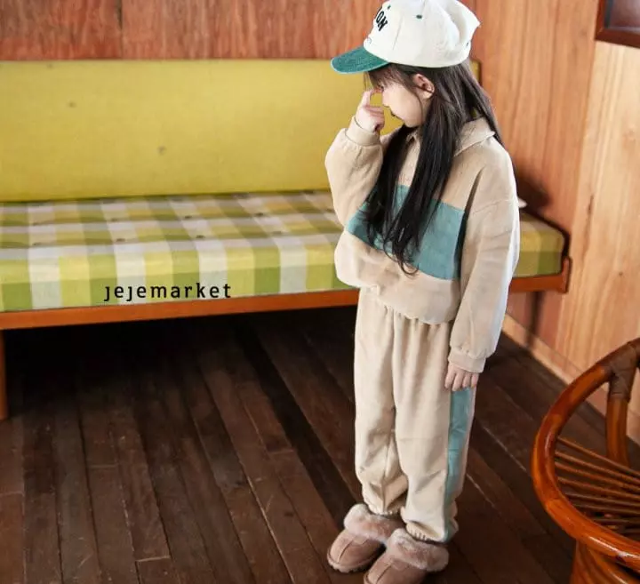 Jeje Market - Korean Children Fashion - #discoveringself - Veloure Set - 2