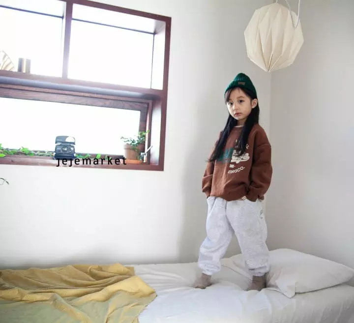 Jeje Market - Korean Children Fashion - #kidsshorts - Unbal Sweatshirt - 7