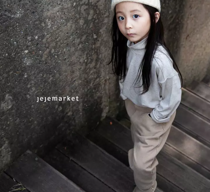Jeje Market - Korean Children Fashion - #kidsshorts - Blooming Turtleneck Tee - 5