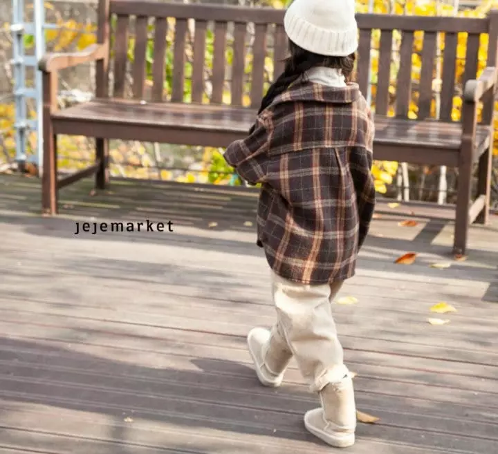 Jeje Market - Korean Children Fashion - #kidsshorts - Better Check Shirt - 3