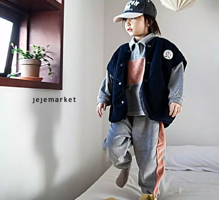Jeje Market - Korean Children Fashion - #kidsstore - Veloure Set