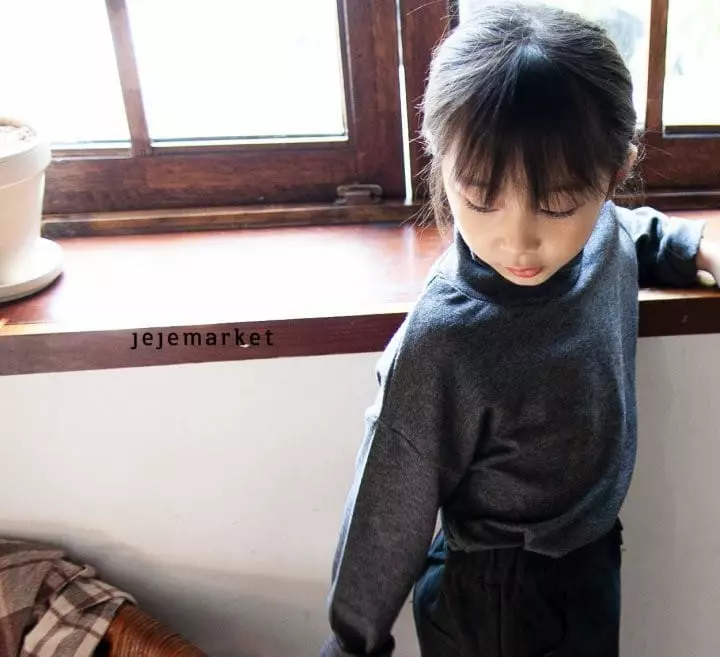 Jeje Market - Korean Children Fashion - #littlefashionista - Blooming Turtleneck Tee - 2