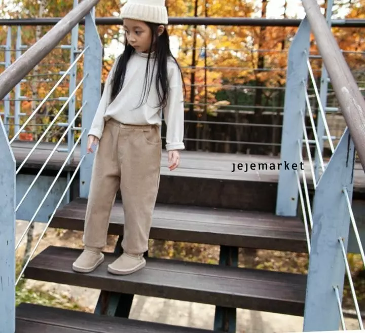 Jeje Market - Korean Children Fashion - #littlefashionista - Coden Semi Pants - 4