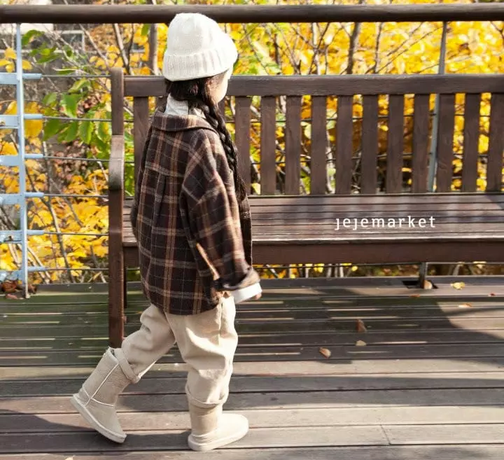 Jeje Market - Korean Children Fashion - #minifashionista - Better Check Shirt - 9