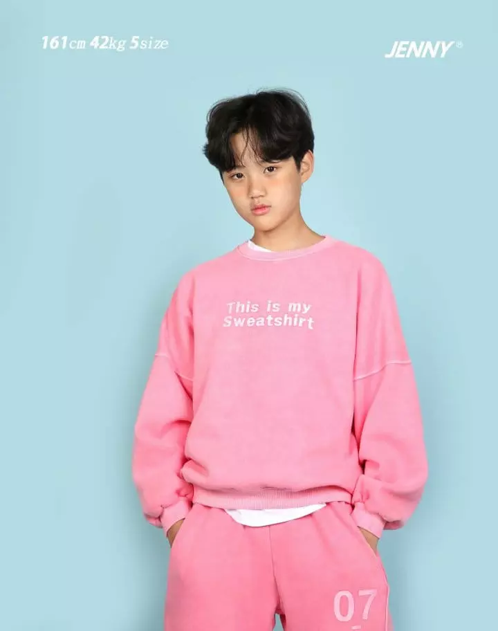 Jenny Basic - Korean Children Fashion - #Kfashion4kids - Pigment Sweatshirt - 2