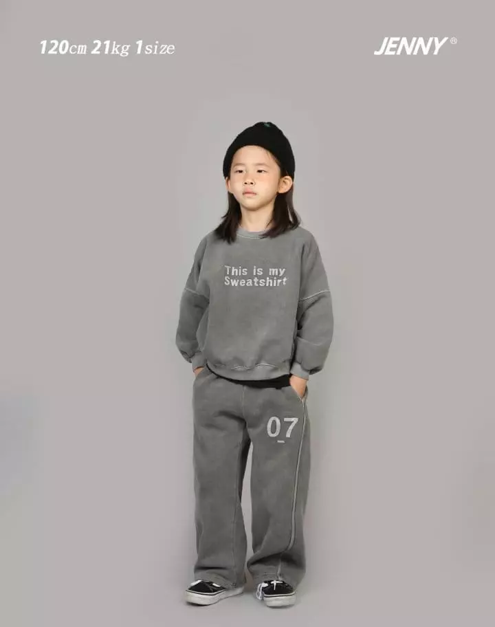 Jenny Basic - Korean Children Fashion - #childofig - Pigment Sweatshirt - 10