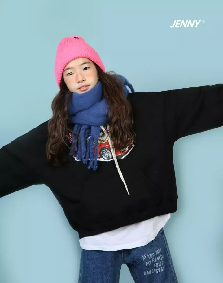 Jenny Basic - Korean Children Fashion - #childrensboutique - Car Hoody - 7