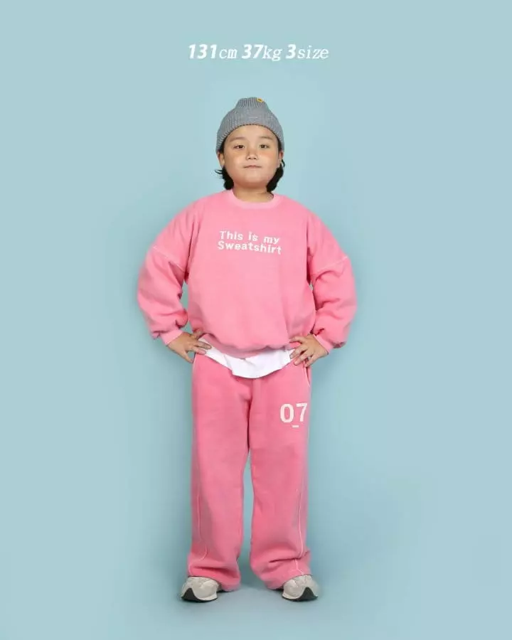 Jenny Basic - Korean Children Fashion - #childrensboutique - Pigment Sweatshirt - 11