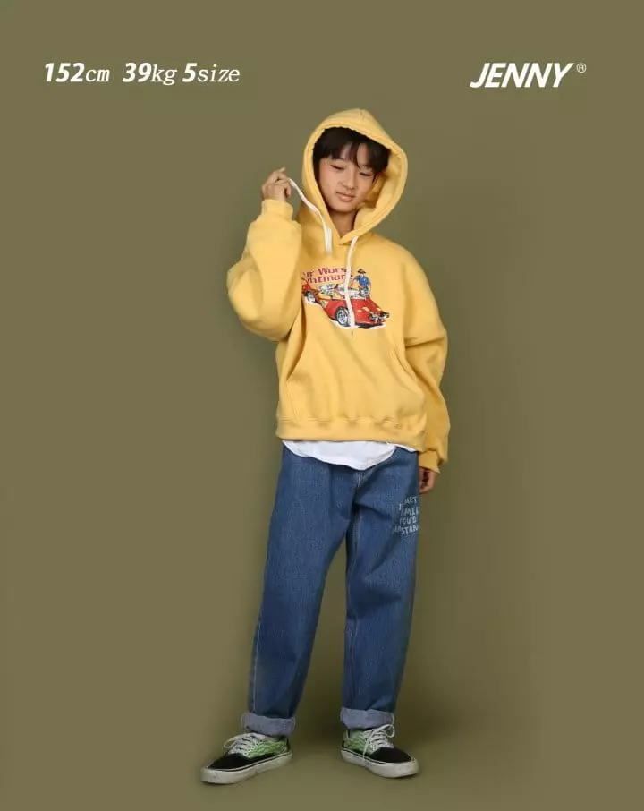 Jenny Basic - Korean Children Fashion - #designkidswear - Car Hoody - 8