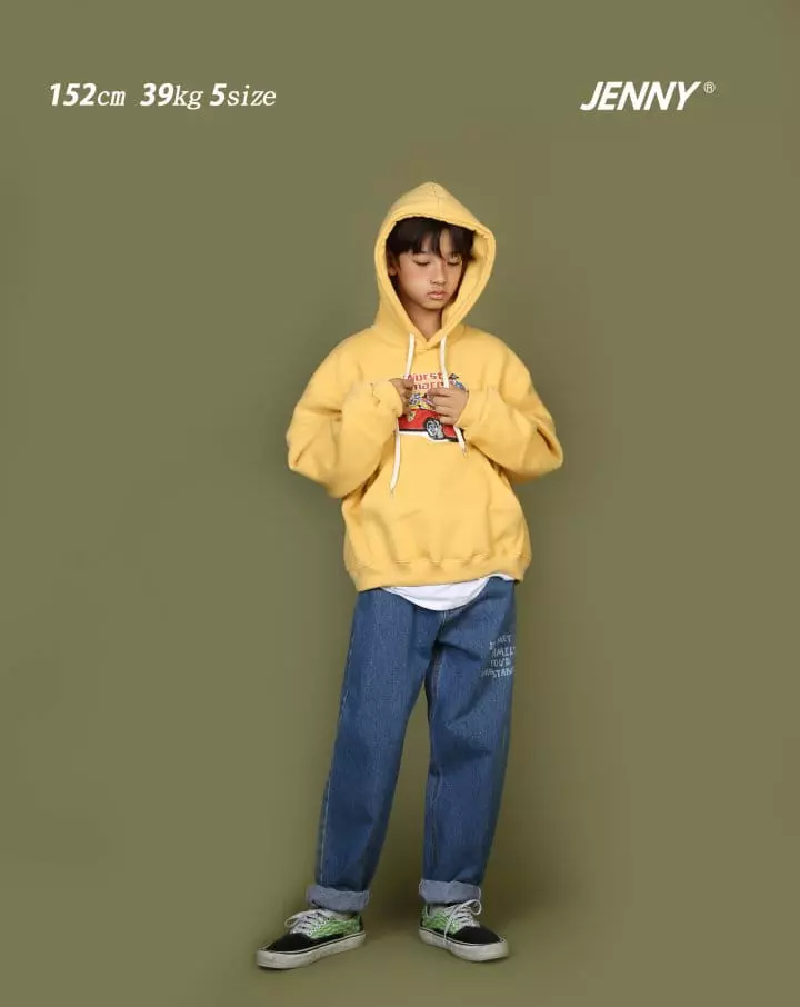 Jenny Basic - Korean Children Fashion - #kidsstore - Car Hoody - 12